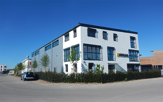 Firmengebäude der Unisan GmbH